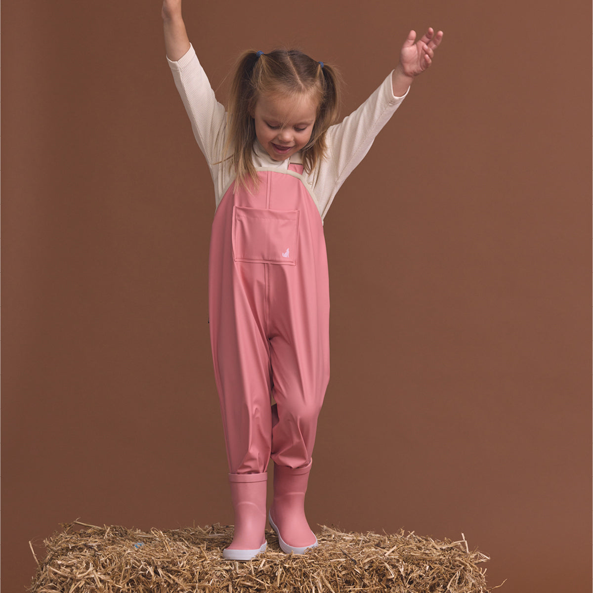 Rain Overalls (Rose)