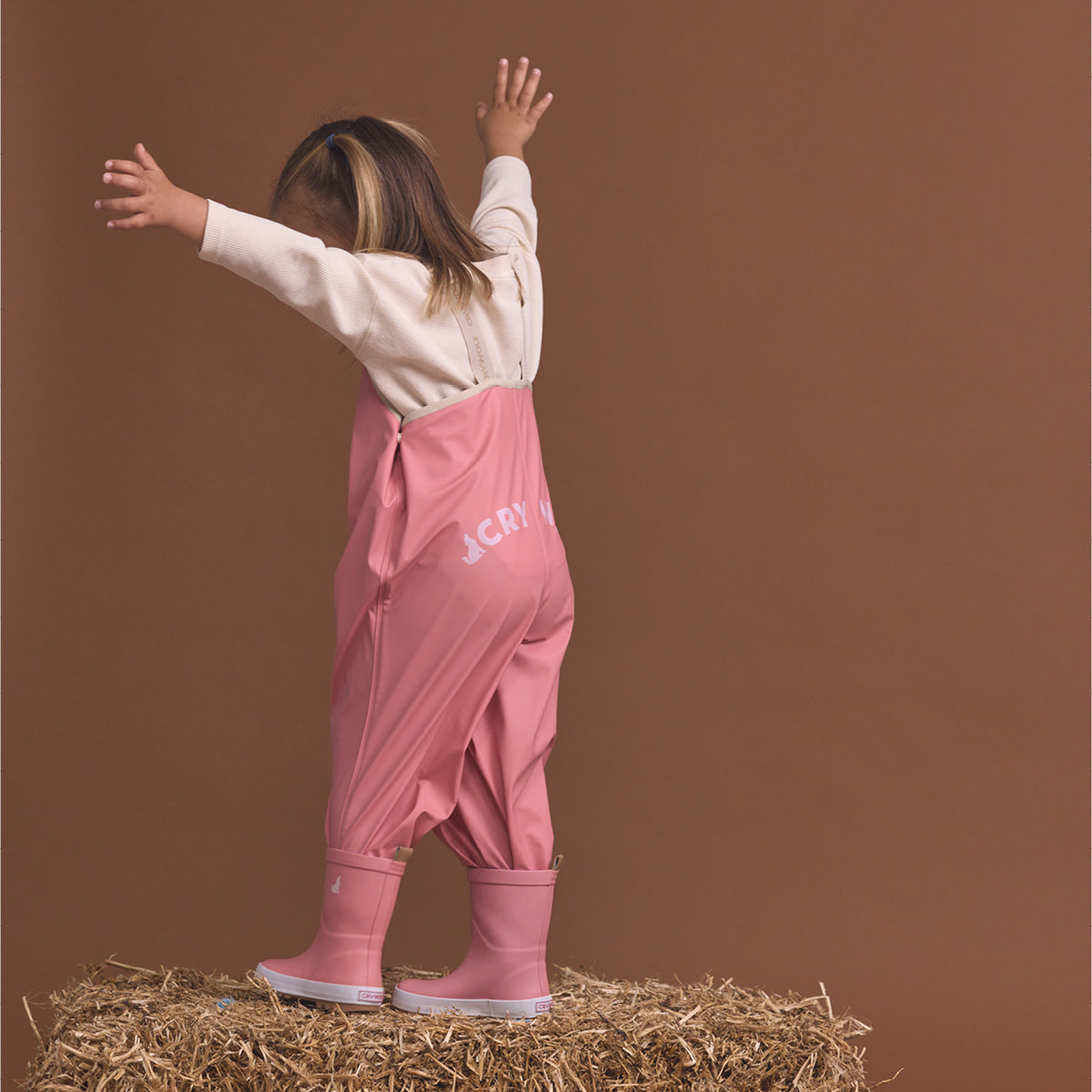 Rain Overalls (Rose)