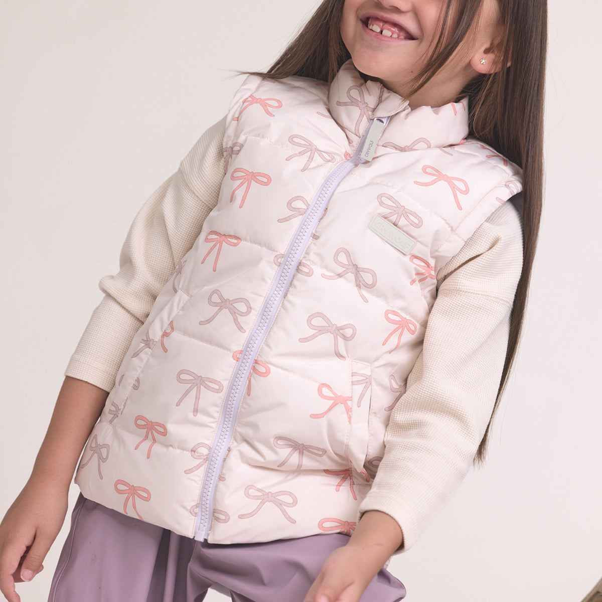 Reversible Eco-Vest (Bows)