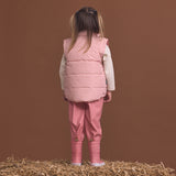 Reversible Eco-Vest (Rose Gingham)