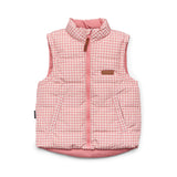 Reversible Eco-Vest (Rose Gingham)