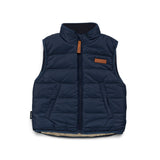 Reversible Yeti Vest (Ash Colourblock)