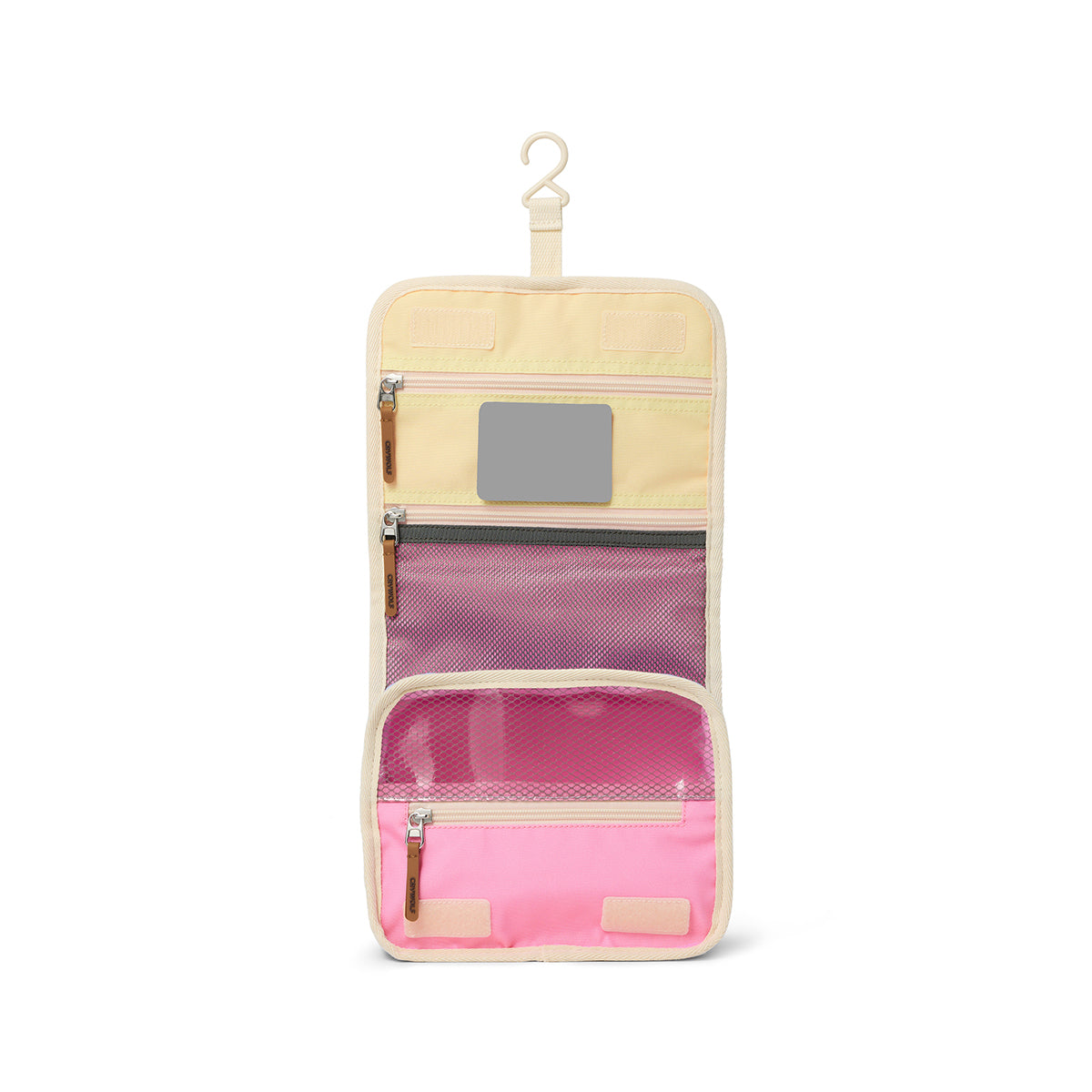 Hanging Toiletry Bag (Pop Colourblock)
