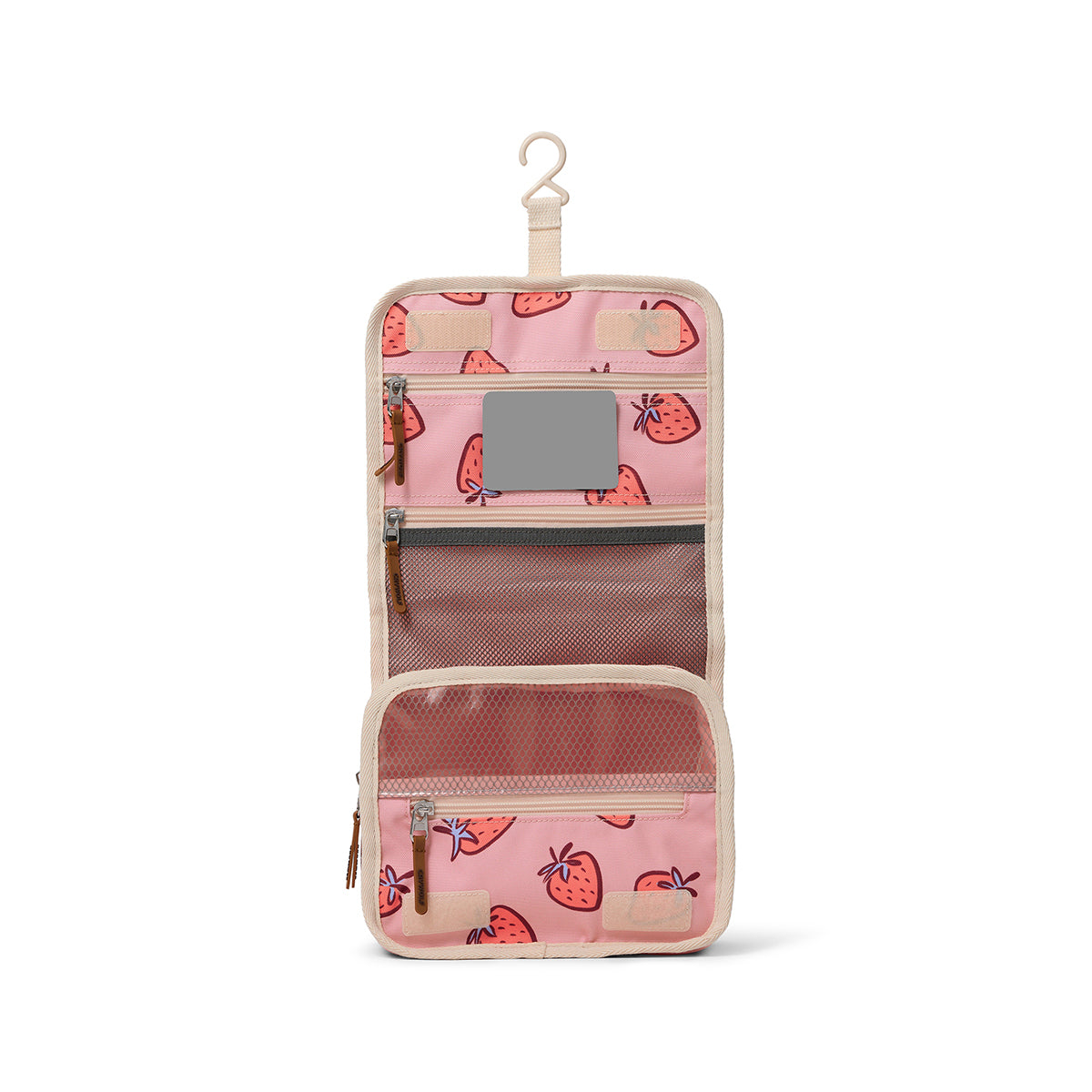 Hanging Toiletry Bag (Strawberry Splash)