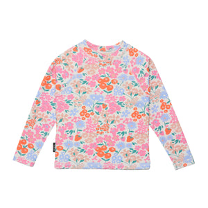 Long Sleeve Rash Vest (Berry Garden)