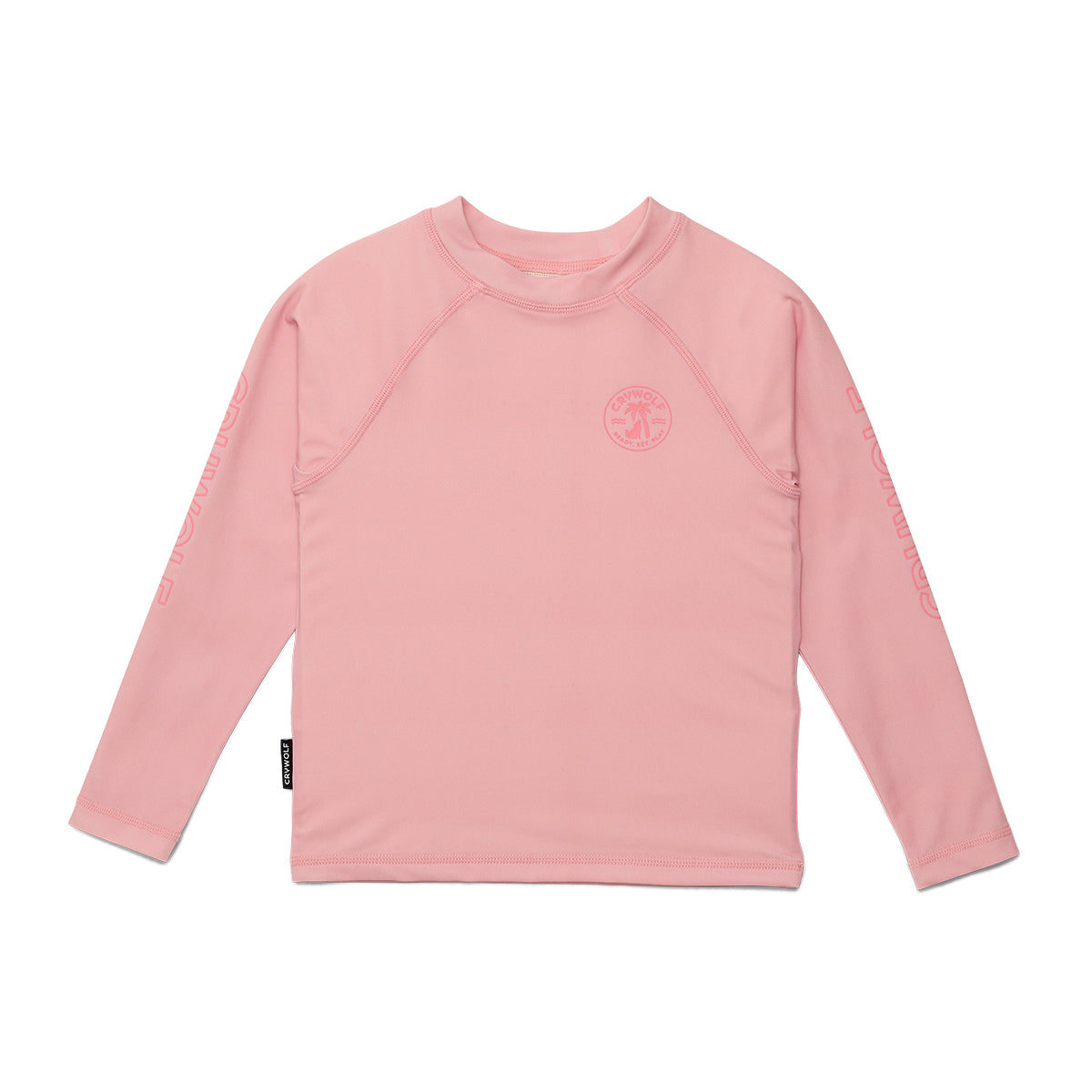 Long Sleeve Rash Vest (Pink)