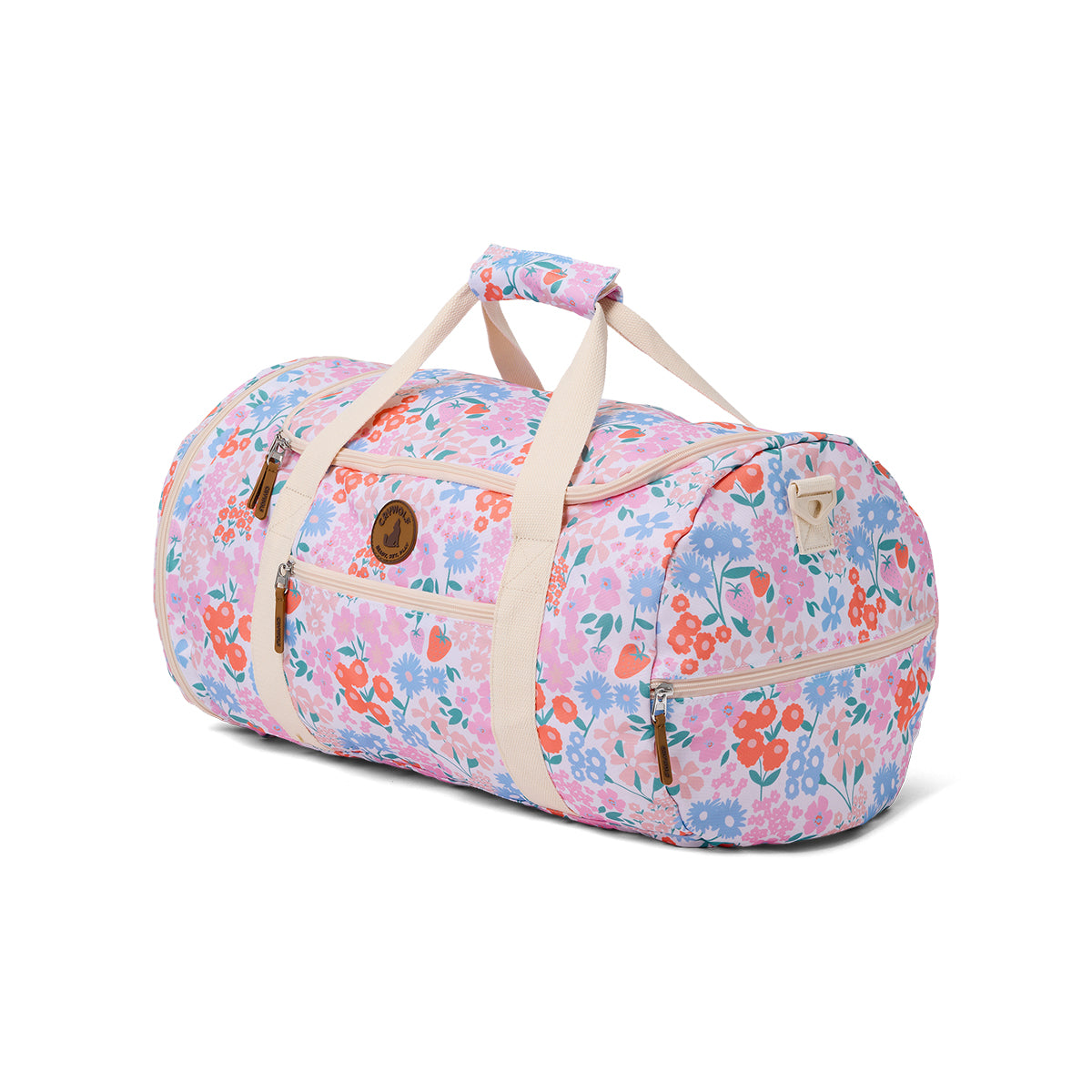 Packable Duffle Bag (Berry Garden)