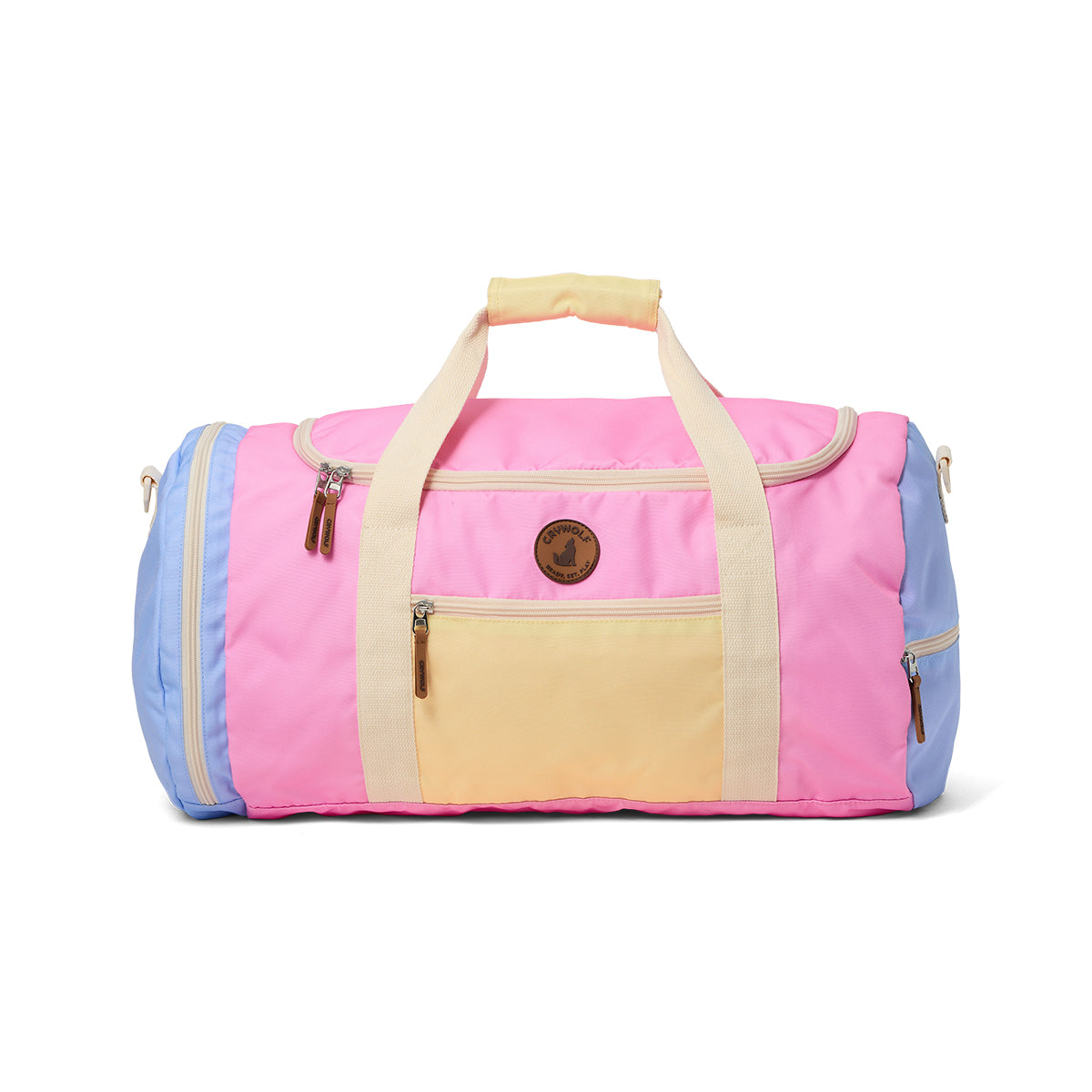 Packable Duffle Bag (Pop Colourblock)