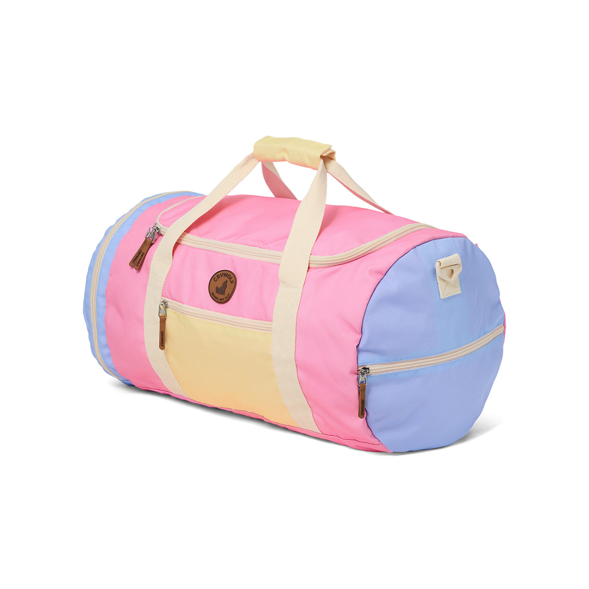 Packable Duffle Bag (Pop Colourblock)