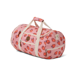 Packable Duffle Bag (Strawberry Splash)