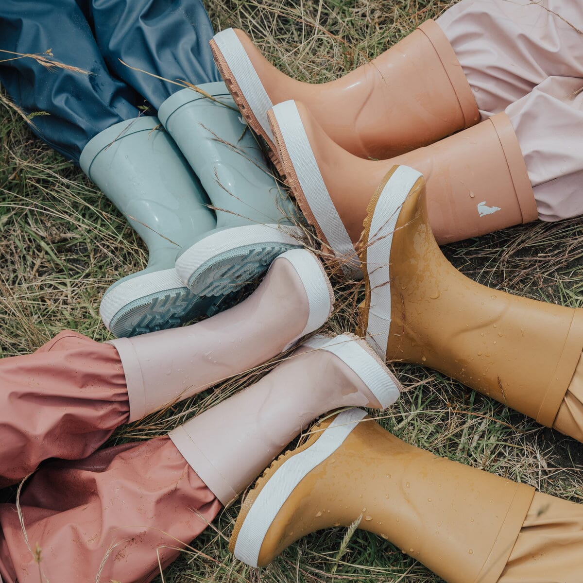 Rain Boots (Moss)