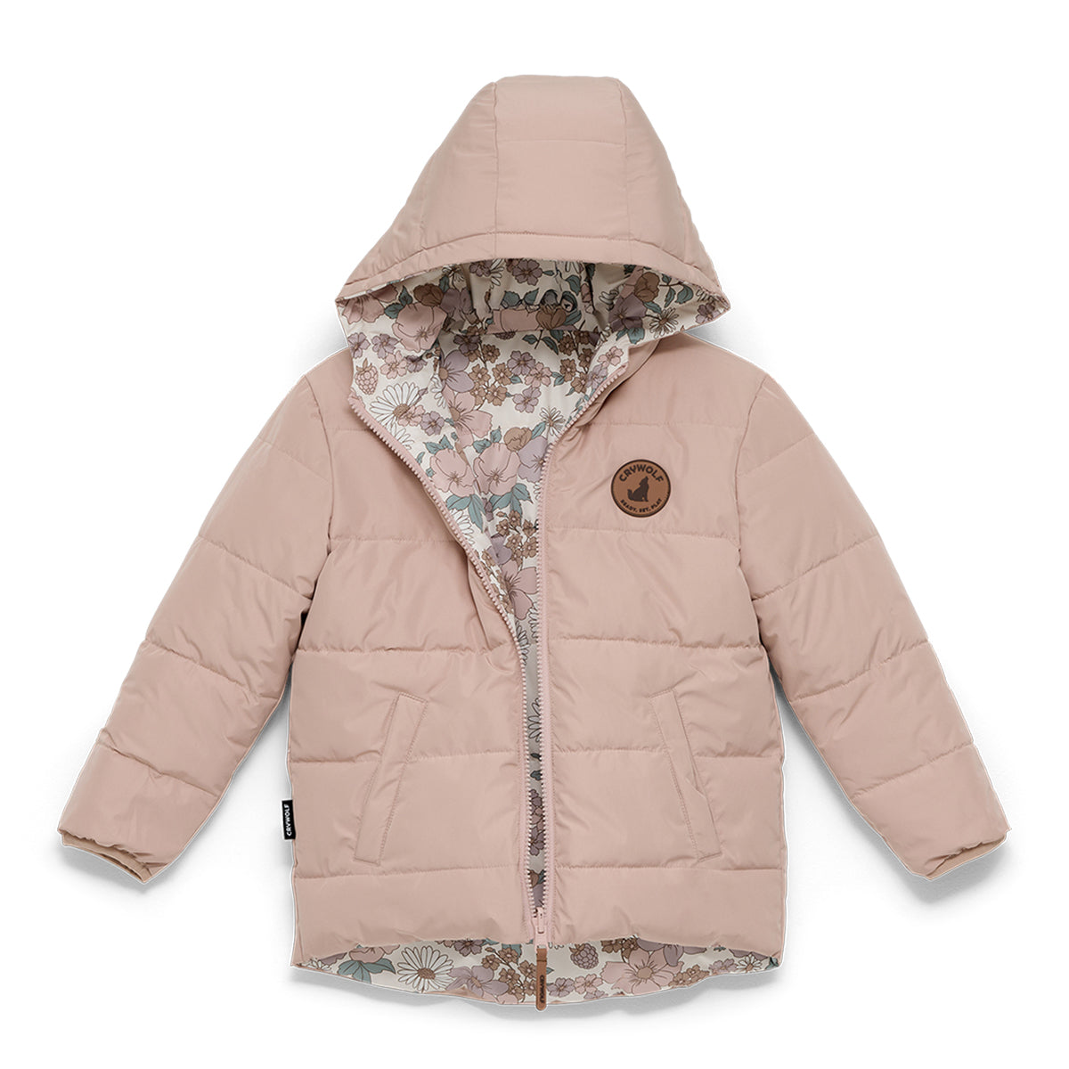 Reversible Eco-Puffer (Daisy Floral)