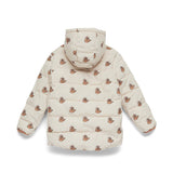 Reversible Eco Puffer (Terracotta Wolf)