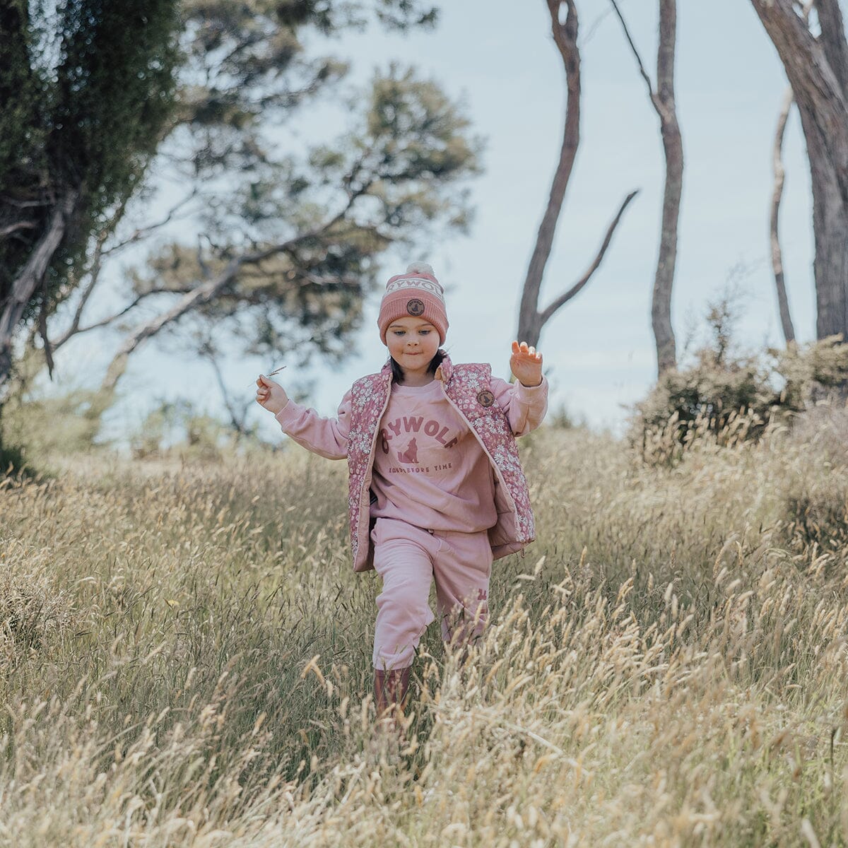 Reversible Vest (Rosewood Floral)