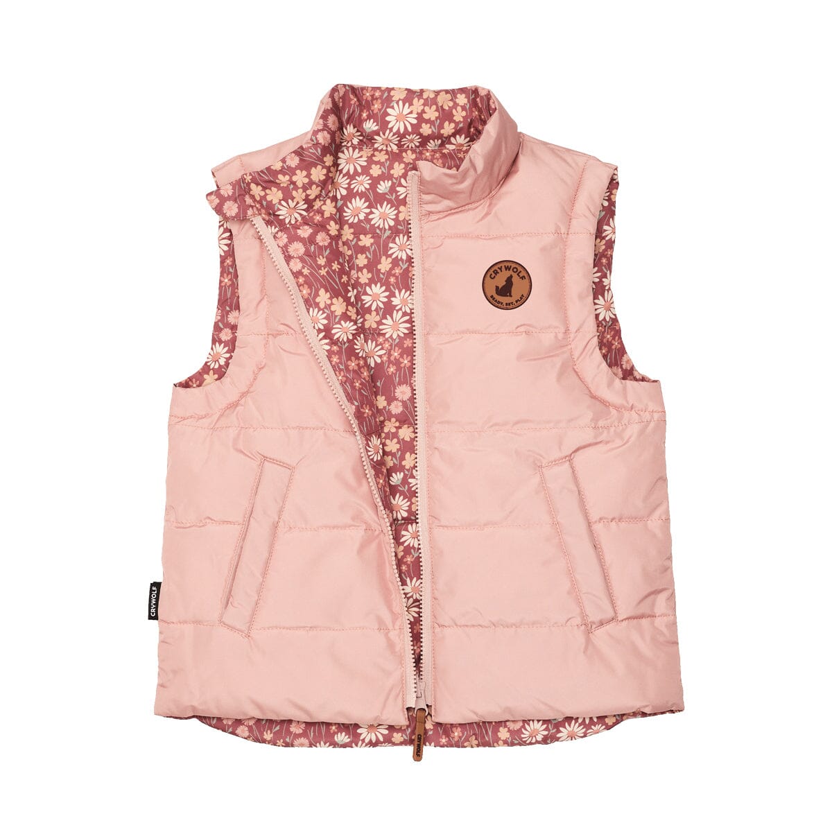 Reversible Vest (Rosewood Floral)