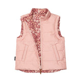 Reversible Vest (Rosewood Floral)