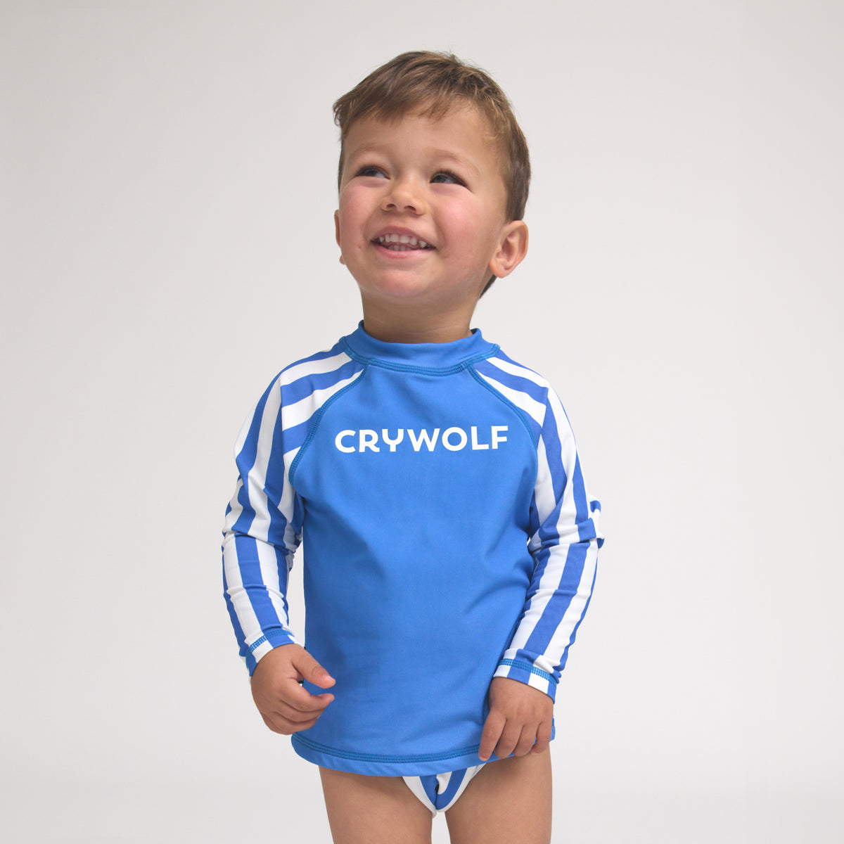Baby Rash Vest (Deep Sea Stripe)