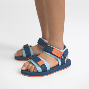 Beach Sandal (Navy Pop)