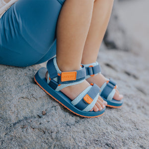 Beach Sandal (Navy Pop)
