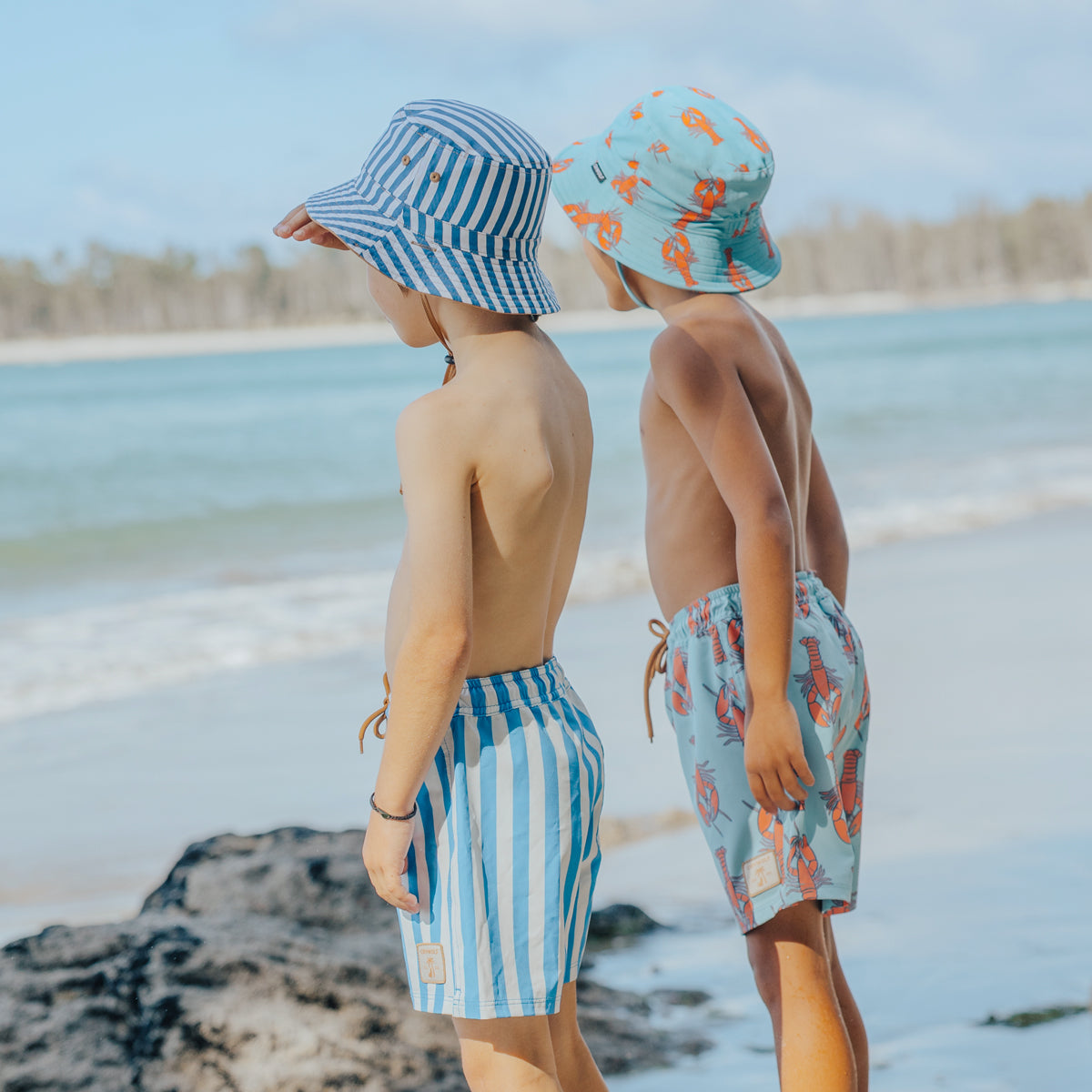 Board Short (Deep Ocean Stripe)