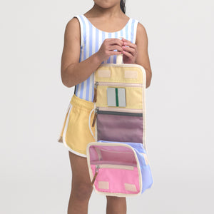 Hanging Toiletry Bag (Pop Colourblock)