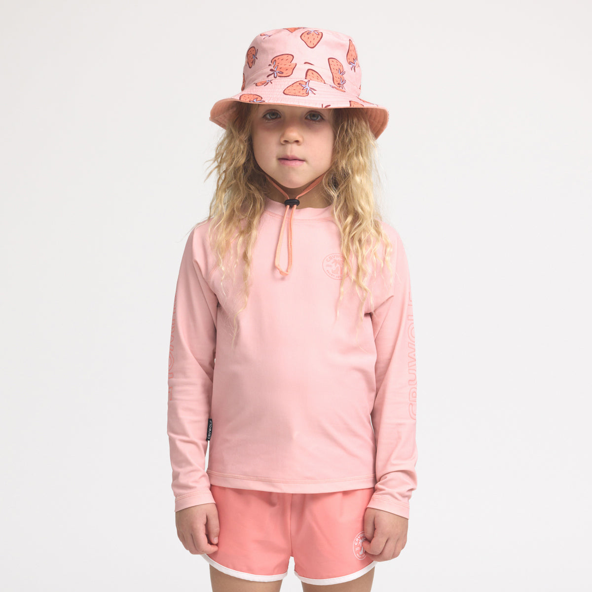 Long Sleeve Rash Vest (Pink)