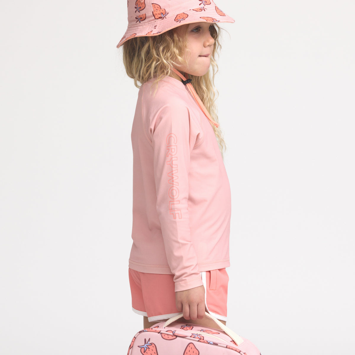 Long Sleeve Rash Vest (Pink)