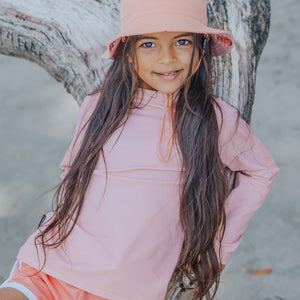 Long Sleeve Rash Vest (Pink)