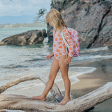 Long Sleeve Swimsuit (Strawberry Splash)