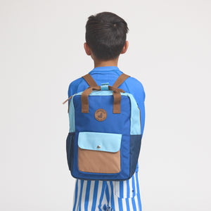 Mini Backpack (Deep Sea Colourblock)