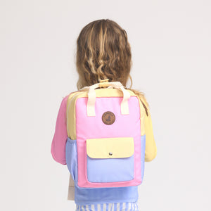 Mini Backpack (Pop Colourblock)