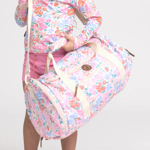 Packable Duffle Bag (Berry Garden)