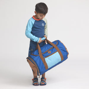 Packable Duffle Bag (Deep Sea Colourblock)