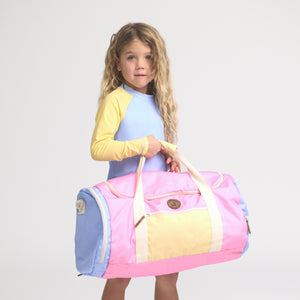 Packable Duffle Bag (Pop Colourblock)