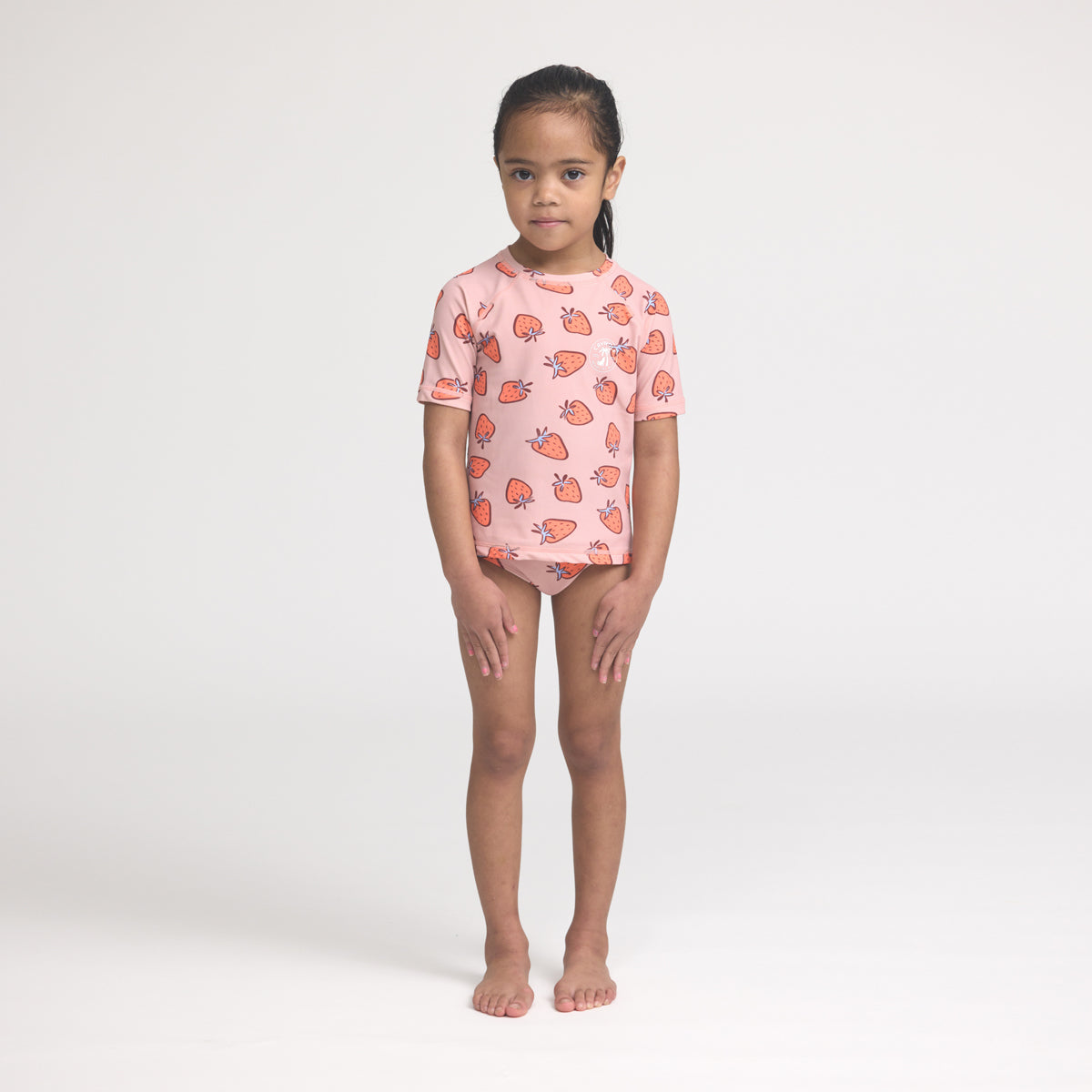 Short Sleeve Rash Set (Strawberry Splash)