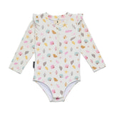 Baby Long Sleeve Swimsuit (Little Shell)