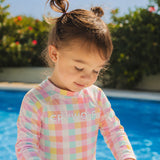 Baby Rash Vest (Pop Gingham)