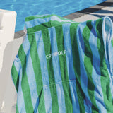 Hooded Towel (Deck Stripe)