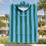 Hooded Towel (Deck Stripe)