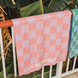 Rapid Dry Towel (Flamingo Check)