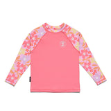 Long Sleeve Rash Vest (Hibiscus Daze)