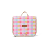 Hanging Toiletry Bag (Pop Gingham)