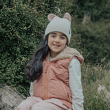 Wolf Ears Beanie (Off White)