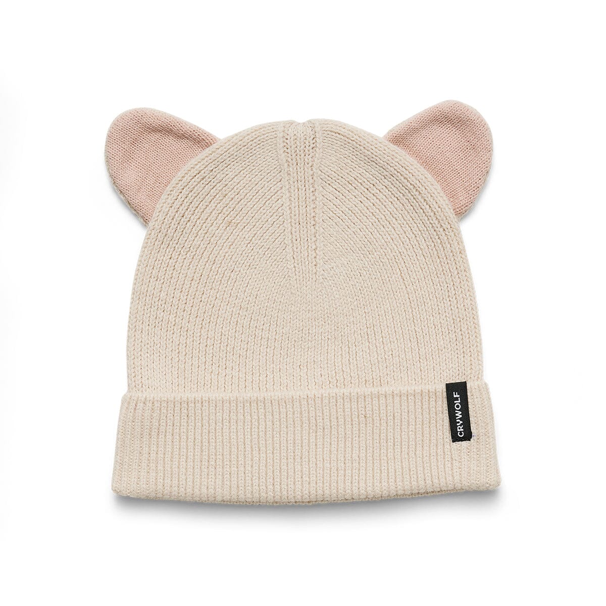 Wolf Ears Beanie (Off White)