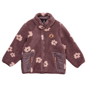 Yeti Jacket (Mauve Floral)
