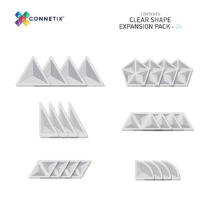 Clear Shape Expansion Pack 24 Piece