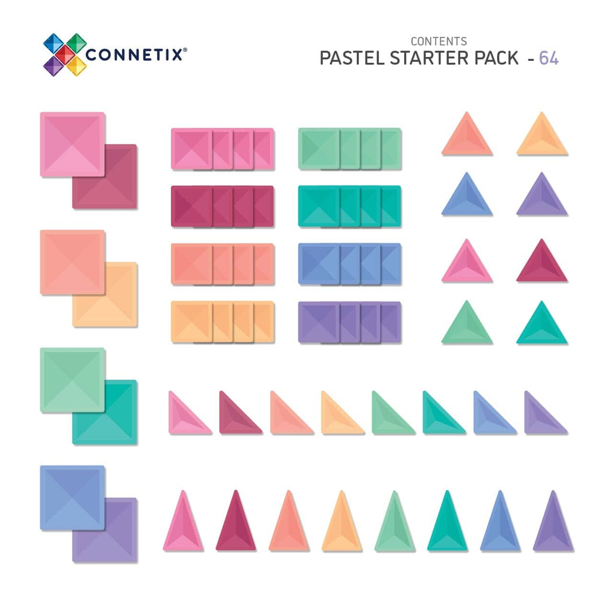 Pastel Starter Pack 64 Piece