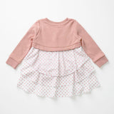 Dot Swing Back Jumper (Rose)
