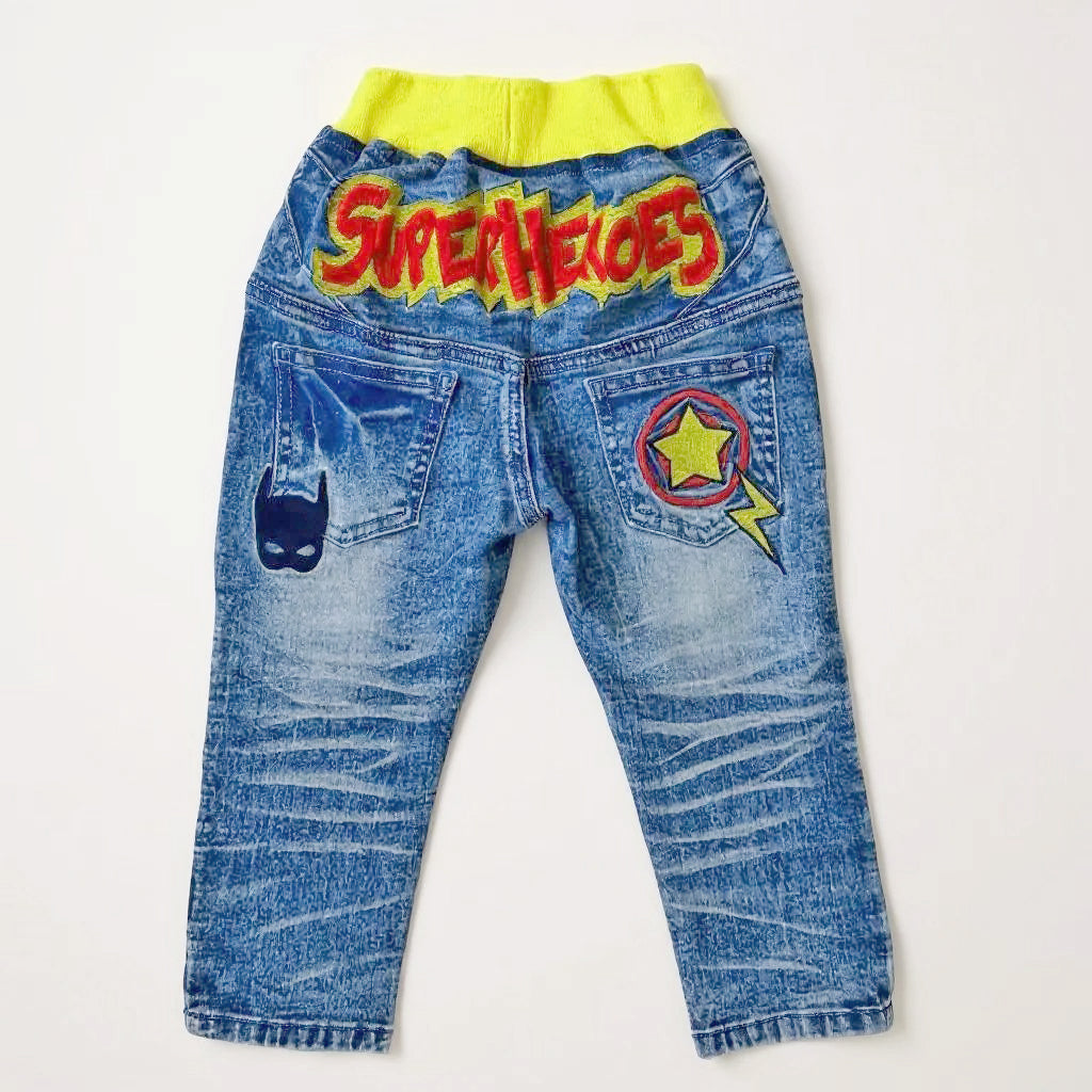 Superheroes Denim Jeans