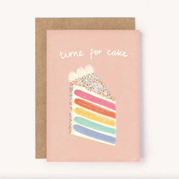 Time for Cake Greeting Card